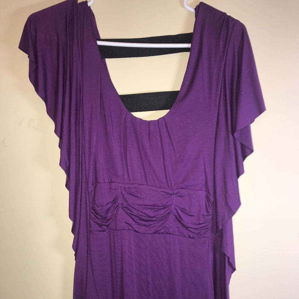 Purple Detail Dress